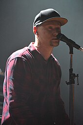 Andriy Khlyvnyuk, whose vocals are featured in "Hey, Hey, Rise Up!" BoomBox Toronto2015 4.JPG
