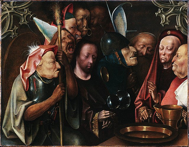 Hieronymus Bosch or a member of his circle, Christ Before Pilate, ca. 1520, gift of Allan Marquand