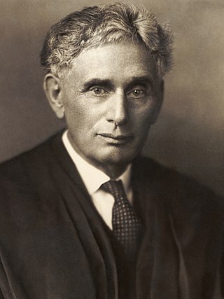 <span class="mw-page-title-main">Louis Brandeis</span> US Supreme Court justice from 1916 to 1939