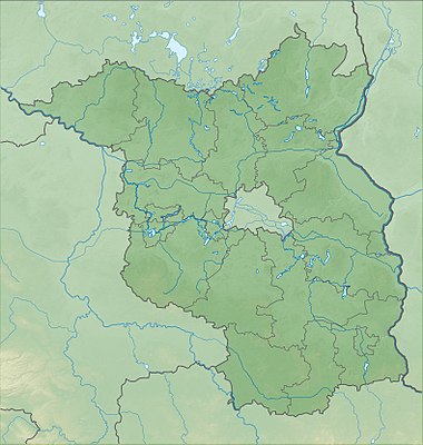 Location map Germany Brandenburg