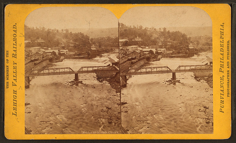 File:Bridge at Mauch Chunk, by Purviance, W. T. (William T.).jpg