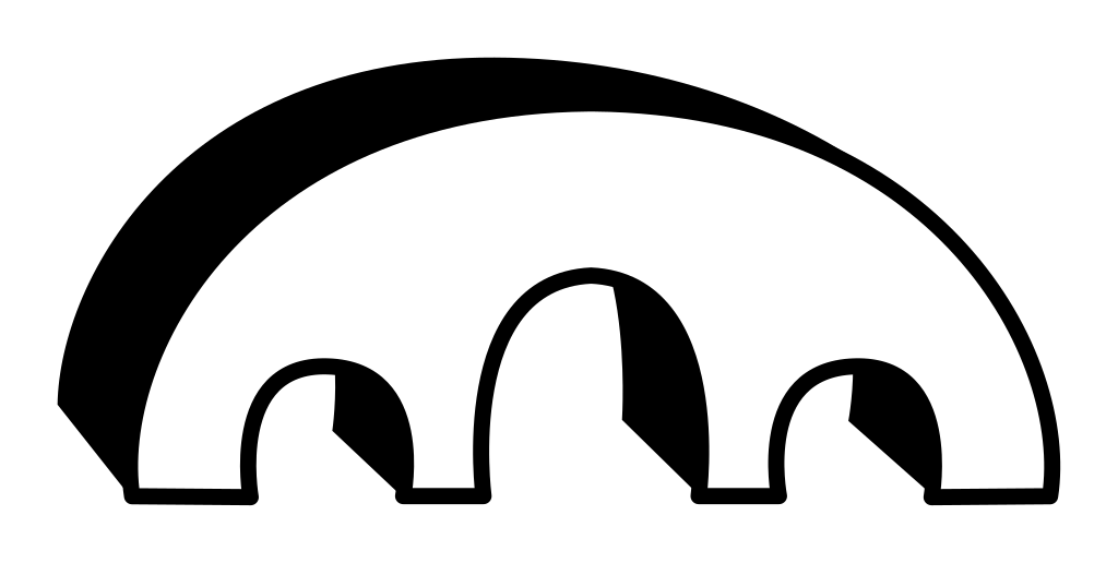 File:Bridge black and white icon clipart.svg - Wikimedia Commons