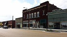 Streetside in downtown Brinkley Brinkley, AR 003.jpg