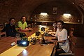 Čeština: Prázdninový sraz wikipedistů v brněnské restauraci Baroko.