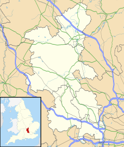Weston Underwood is located in Buckinghamshire