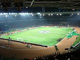 The Bung Karno Stadium is capable of hosting 100,000 spectators