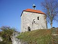 English: Double chapel, castle ruin Breitenstein (Oberpfalz) Deutsch: Doppelkapelle der Burgruine Breitenstein (Oberpfalz)