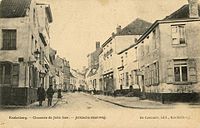 Bas de la chaussée de Jette. Koekelberg. Vers 1900.