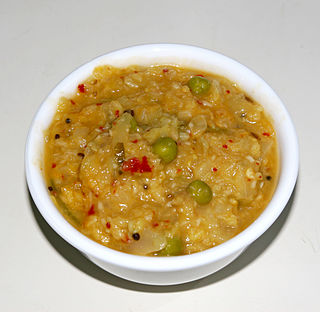 <span class="mw-page-title-main">Koottu</span> Lentil and vegetable stew from India