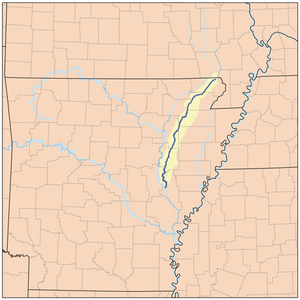 Cache River Arkansas Map Cache River (Arkansas)   Wikipedia