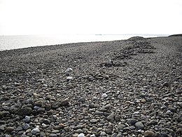 מולן הוא חוף האבנים הגדול ביותר בנורווגיה