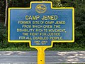 Миниатюра для Файл:Camp Jened Marker.jpg