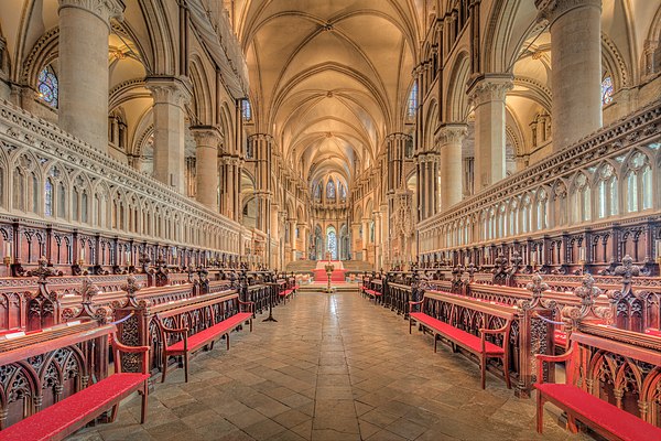 Major repairs were done to Canterbury Cathedral after the Restoration in 1660.