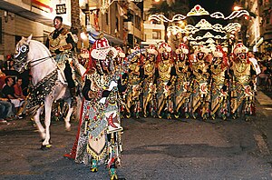 Moros Y Cristianos: Historia, Desarrollo de la fiesta en el modelo levantino, Música festera