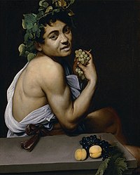 Self-Portrait as Bacchus 1593-1594