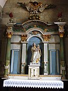Carhaix : église Saint-Trémeur, autel de Notre-Dame-du-Frout.