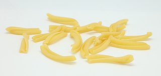 <i>Casarecce</i> Type of pasta