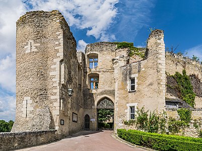 Gate of the Castle of Montrésor, Indre-et-Loire, France