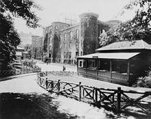 The Arsenal in 1911, at rear Central Park New York City New York 28.jpg