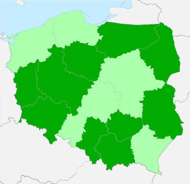 File:Cephalanthera rubra distribution in Poland.svg