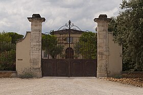 A Château de Beaucastel cikk illusztráló képe