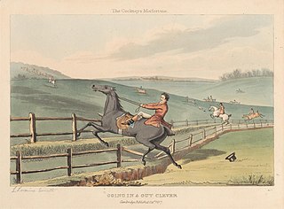 [Fox-hunting] set of six: The Cockney's Misfortune. \
