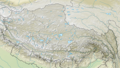 Mapa lokalizacyjna Tybetańskiego Regionu Autonomicznego