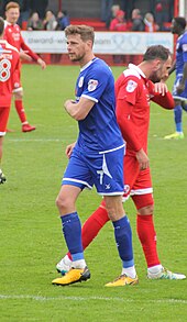 Chris Porter scored 30 goals in 95 appearances for the U's between 2015 and 2017. Chris Porter.jpg