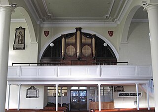 Christ church, organ