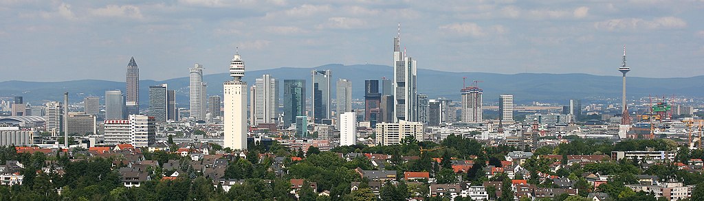 Gezicht op Frankfurt (klik voor details)