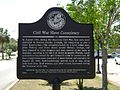 Historical sign in front of City Hall