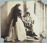 Clementina Hawarden: Les sos fíes Clementina Maude y Isabella (1861)