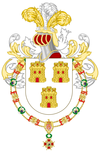 File:Coat of Arms of Fernando de la Rúa (Order of Isabella the Catholic).svg