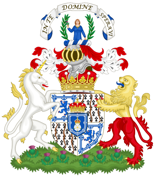 Coat of Arms of the Earl of Strathmore and Kinghorne.svg