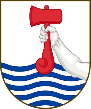 Axe pictured in the coat of arms of Tórshavn