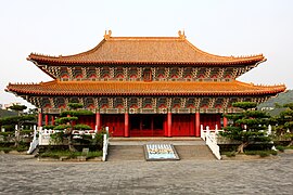 Confucius temple at Lotus Pond in Kaohsiung