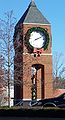 * Clock tower in Crestline Village