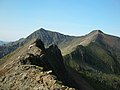 Ostrý hřeben Crib Goch