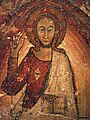 Fresque de style byzantin visible au sanctuaire de la Madonna del Castello