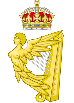 File:Crowned Harp (Tudor Crown).svg