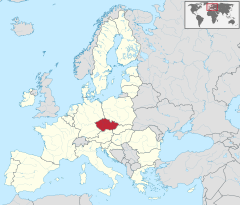 Czech Republic in European Union.svg