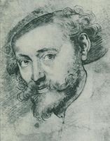 Peter Paul Rubens (ebla memportreto), ĉ. 1620-aj jaroj