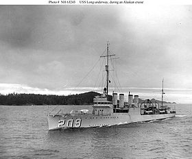 Suuntaa-antava kuva tuotteesta USS Long (DD-209)