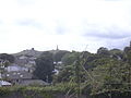 Carn Brea from Redruth New Cut car park