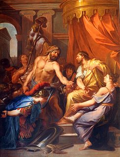 Eurystheus King of Tiryns in Greek mythology