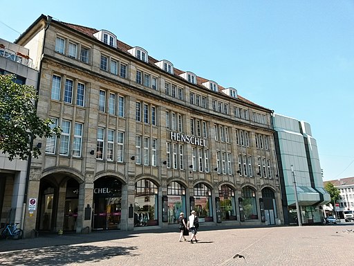 Darmstadt Marktplatz 2 Kaufhaus Henschel 001