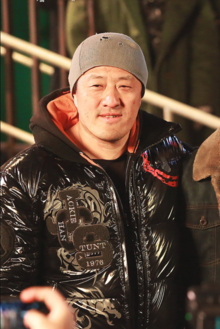 Ding Sheng on set of A Better Tomorrow (2018) on March 22, 2017 (cropped).png