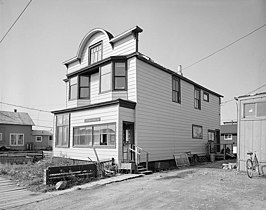 Discovery Saloon din Nome, Alaska. Construit în 1901.