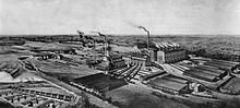 Brikettfabriken der Gewerkschaft Donatus bei Liblar um 1897 Donatus Brikettfabrik.jpg