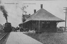 Gare de Drummondville — Wikipédia